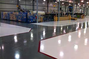 Distribution Center Industrial Epoxy Flooring